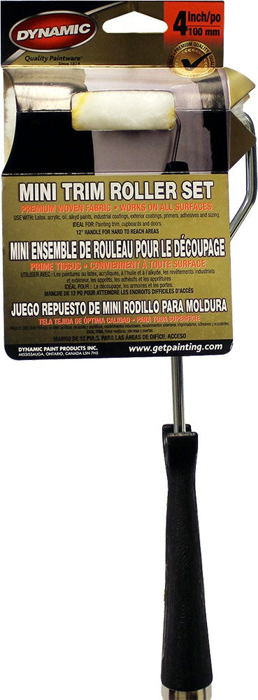 Consumer 12" Mini Roller Frame with 4" Perlon Roller Cover 00133