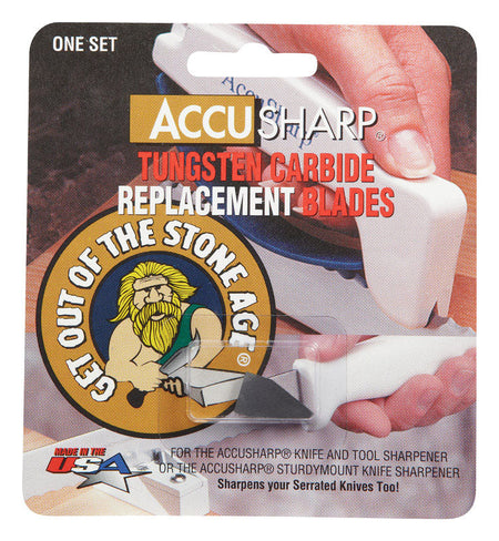AccuSharp Tungsten Carbide Replacement Sharpening Blades 2-Pack 003-1