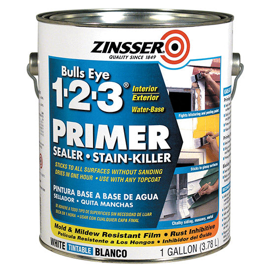 Zinsser Bulls Eye 1-2-3 Primer/Sealer Gallon Can