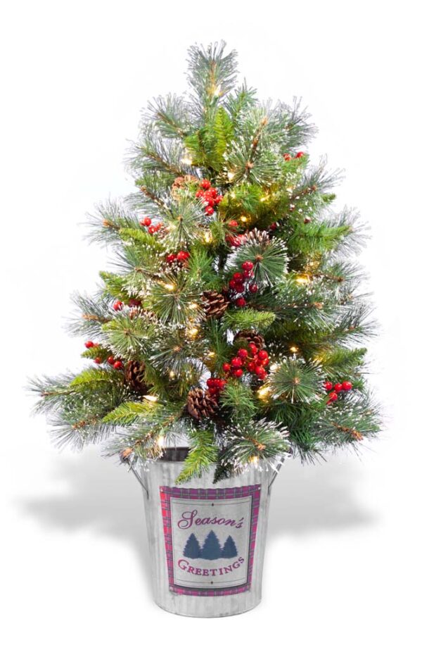 36 Inch Lightly Frosted Pine Tree 11093