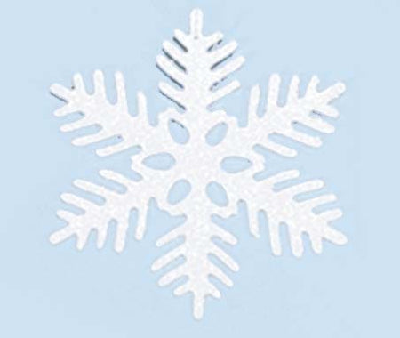 8 Inch Mica Snowflake 12103 - Box of 24