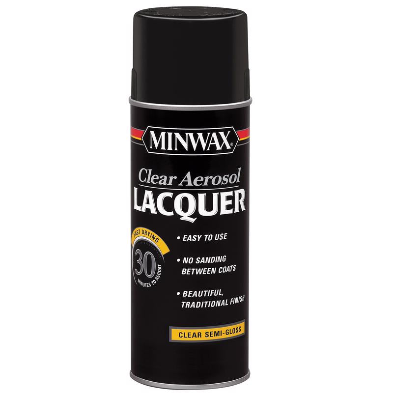 Minwax Clear Brushing Lacquer Semi-Gloss Spray