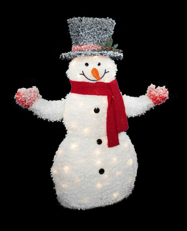 39 Inch Lighted Snowman 19211 - Box of 2