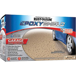 Rust-Oleum EPOXYShield Garage Floor Coating Tan