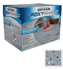 Rust-Oleum EPOXYShield Basement Floor Coating Gray