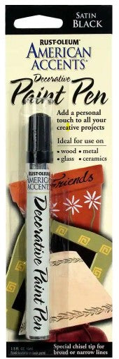 Rust-Oleum American Accents Decorative Paint Pen Black