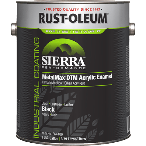 Rust-Oleum Sierra Performance MetalMax DTM Acrylic Enamel Gray Primer Gallon 238755