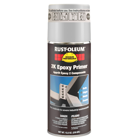 Rust-Oleum High Performance VK9300 System 2K Epoxy Primer Spray Gray