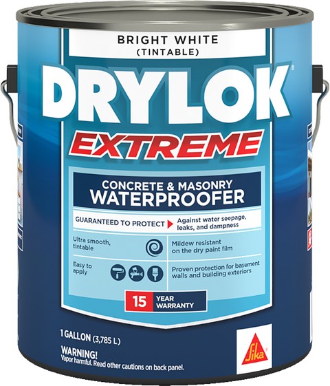 UGL Drylok Extreme Latex Masonry Waterproofer Bright White Gallon Can