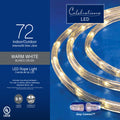 Celebrations LED 72 ct Rope Christmas Lights 9 ft. 2T41A-2