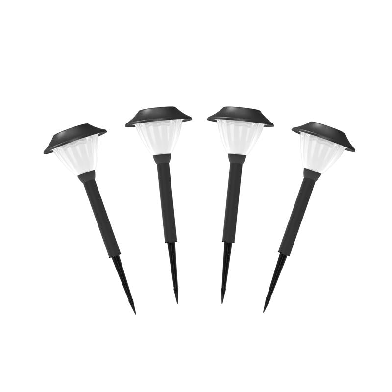 Living Accents Black/White Low Voltage 6 W LED Pathway Light 4Pack 56