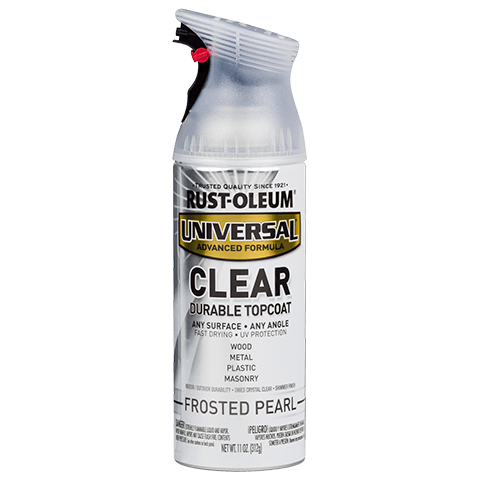 Rust-Oleum Universal Clear Topcoat Spray Frosted Pearl