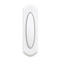 Heath Zenith White Wireless Pushbutton Doorbell SL-7797