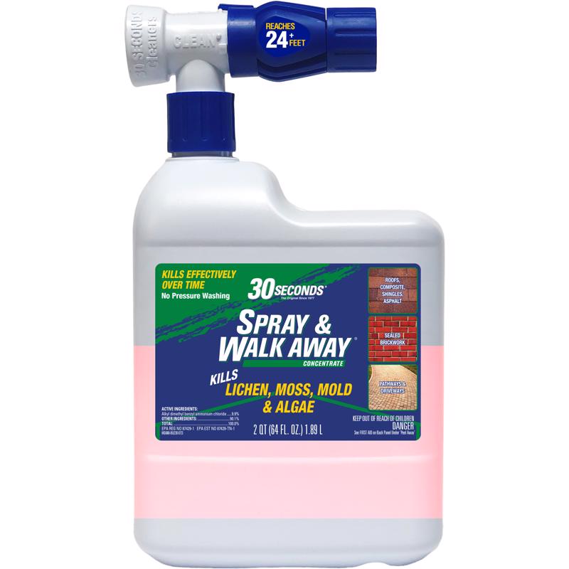 30 SECONDS Spray & Walk Away Mold Killer Hose End Spray 64SAWA