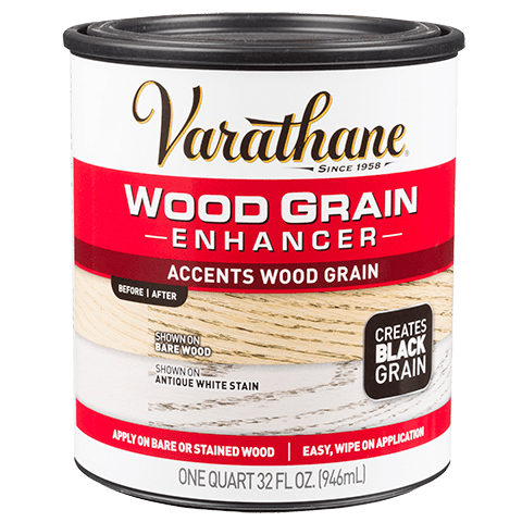 Varathane Wood Grain Enhancer Quart Black Grain