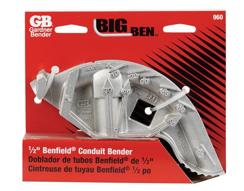 Gardner Bender Big Ben Hand Bender Head 1-2 Inch EMT 960