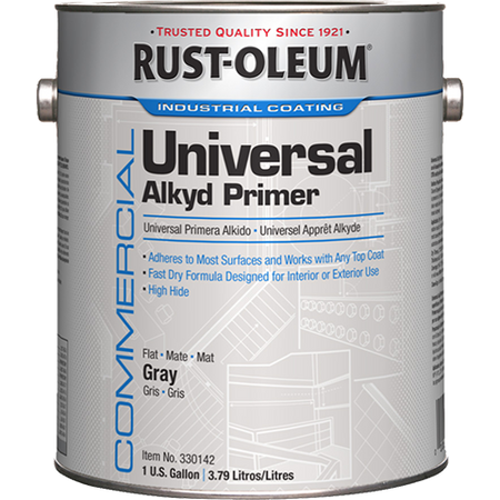 Rust-Oleum Commercial Universal Alkyd Primer Gallon 302140Rust-Oleum Commercial Universal Alkyd Primer Gallon Gray