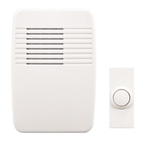 Heath Zenith White Wireless Door Chime Kit SL-7366 – ThePaintStore.com