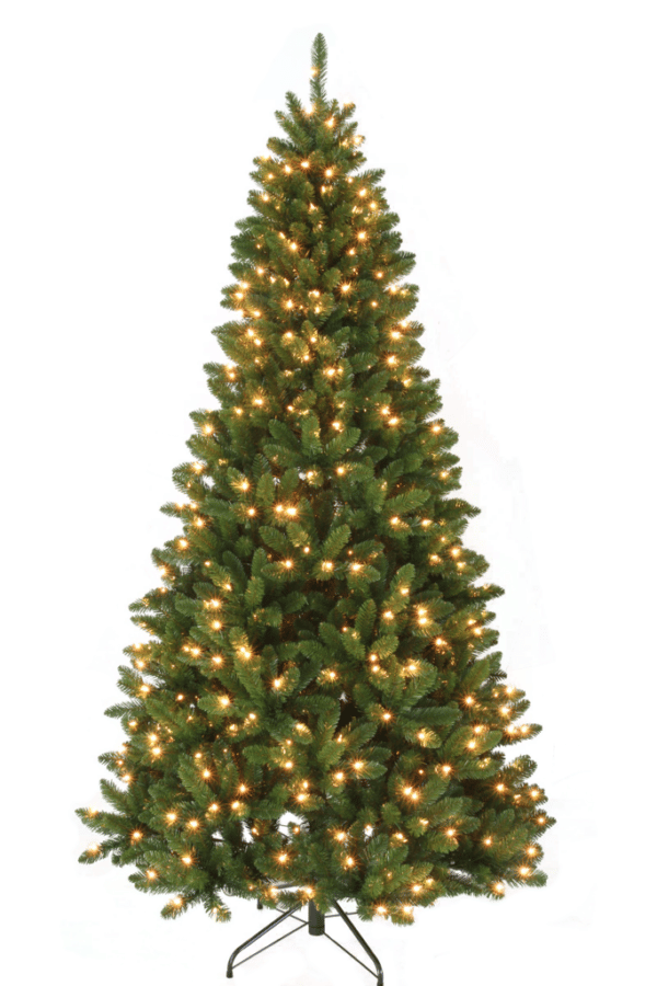 4.5 Ft Springfield Christmas Tree Clear Lights 40309