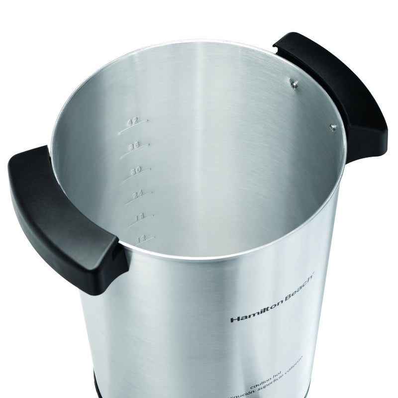 Hamilton Beach 45 cups Black/Silver Coffee Urn 40515R-2