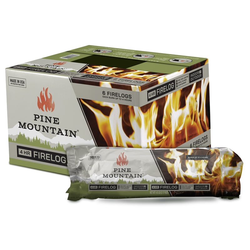 Pine Mountain 4-Hour Firelogs 6-Pack 502-160-807