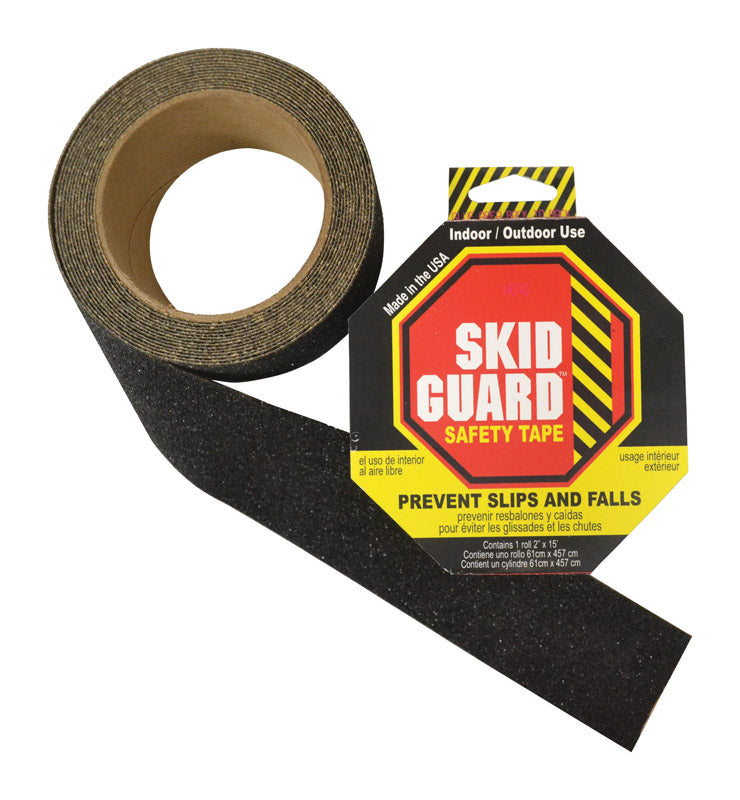 Skid Guard 65102 Black Anti-Slip Tape 2 in. W X 15 ft. L