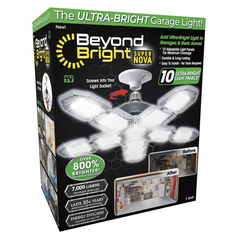 Beyond Bright Super Nova Garage LED Light Plastic Metal EBRNOV MC4