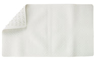 Living Accents 28 in.  X 16 in. White Thermo Plastic Elastomer Bath Mat MB3212-WHITE
