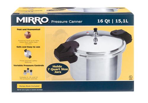 22 Quart Pressure Mirro Canner Instructions Mirro 16 Quart