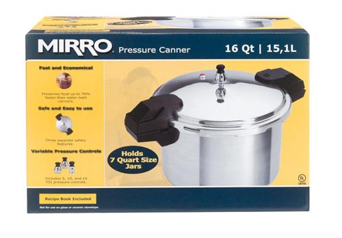 Mirro 16 Quart Pressure Cooker-Canner 92116