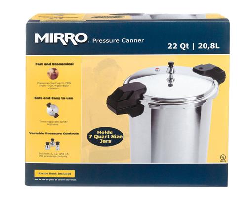 Mirro 22 Quart Pressure Cooker-Canner 92122