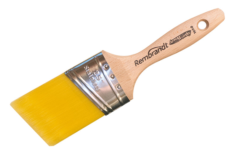 ArroWorthy Rembrandt 6426 Semi-Oval Angle Sash Paint Brush