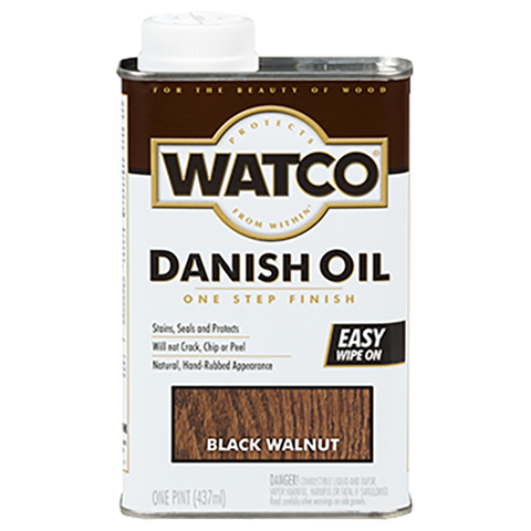 WATCO Danish Oil Pint Black Walnut