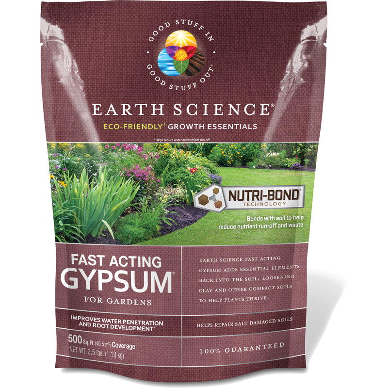 Earth Science Growth Essentials Garden Gypsum 2.5 Lbs 12132-6