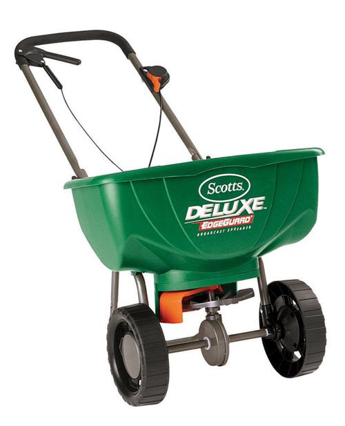 Scotts Turf Builder EdgeGuard DLX Broadcast Spreader 76232