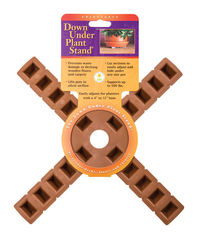 12 inch planter pot with stand Down Under 10430 Plant Stand, Terra Cotta, 12"