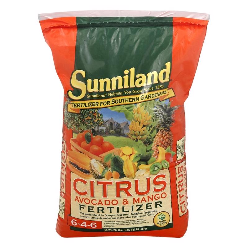 Sunniland Avocado and Mango 6-4-6 Plant Fertilizer 20 Lb 120238