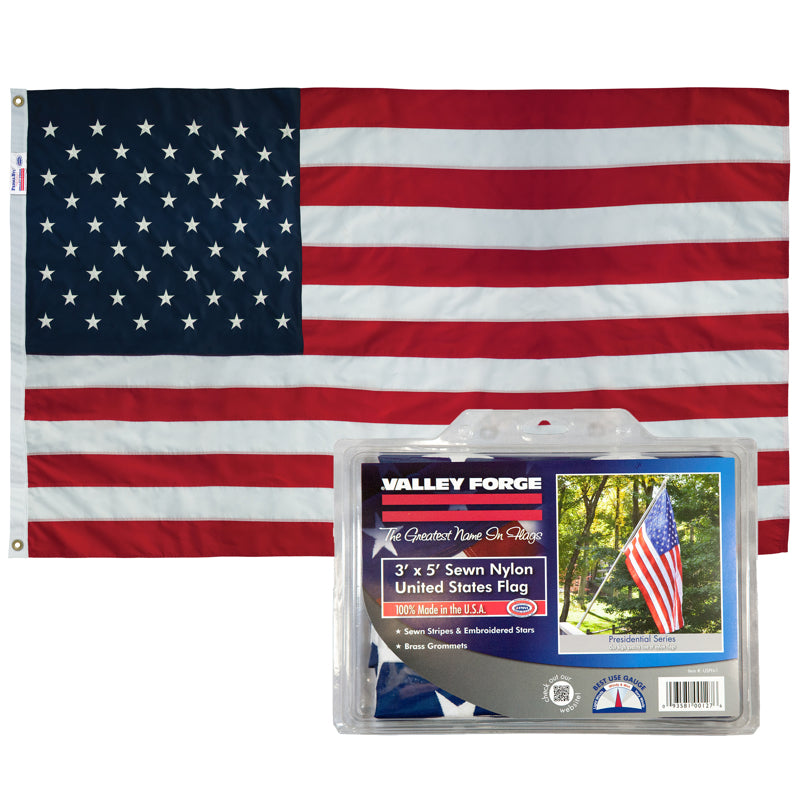 Valley Forge American Flag 36 in. H X 60 in. W USPN-1