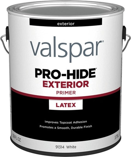 Valspar White Finish Pro-Hide Exterior Latex Primer Gallon 91314