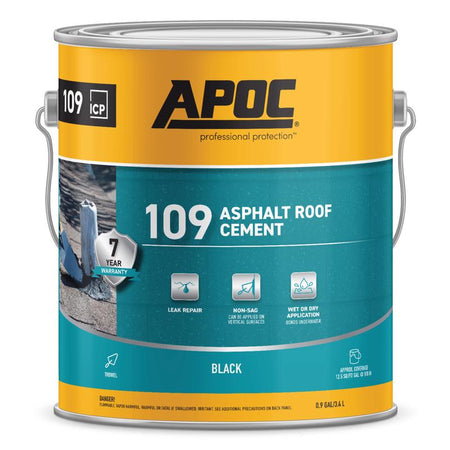 APOC 109 Asphalt Roof Cement Gallon Can