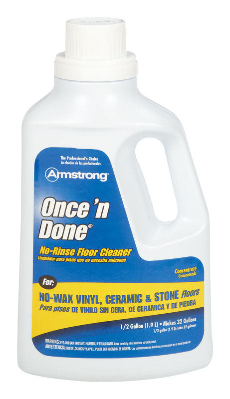 Armstrong Once'N Done Citrus Scent Floor Cleaner Liquid 00330806