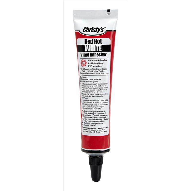 Christy's Red Hot White Vinyl Adhesive – Thepaintstore.com