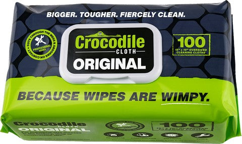 Crocodile Cloth 5900-100 10" x 15" Original Wipes 100ct