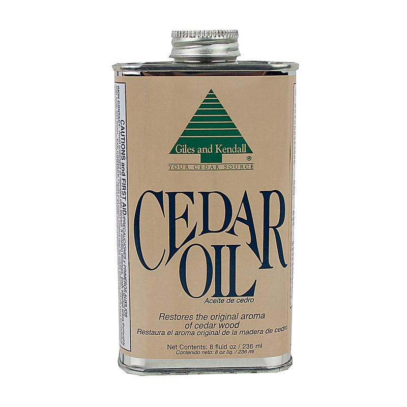 Giles & Kendall Low Luster Cedar Oil 12-8
