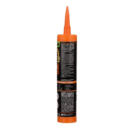 Gorilla Heavy Duty Construction Adhesive Ultimate side label on a tube.
