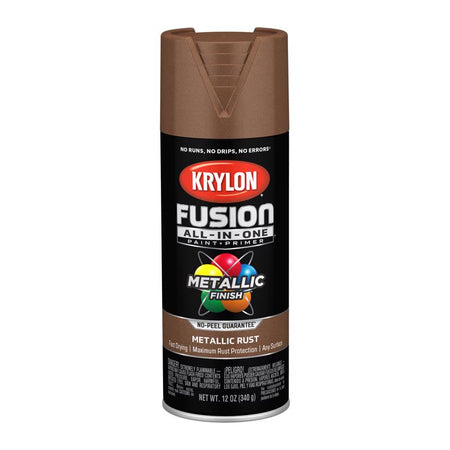 Krylon Fusion All-In-One Metallic Spray Paint Rust