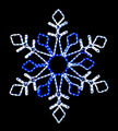 35 Inch LED Snowflake L8147