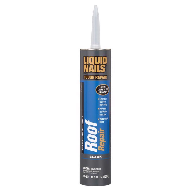 Liquid Nails Tough Repair Black Roof Repair Sealant RR-808
