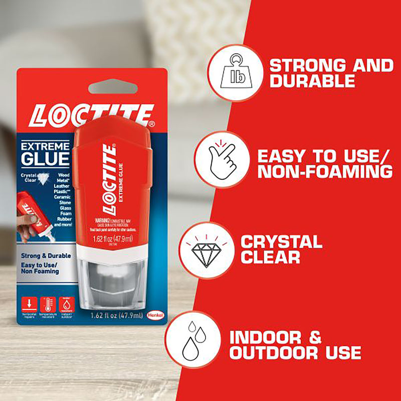 Loctite Extreme High Strength Glue Infographic
