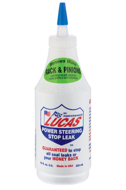 Lucas Oil Products Power Steering Stop Leak 12 Oz 10008